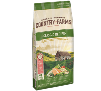 COUNTRY FARMS CLASSIC PER CANI ADULTI RICCO IN SALMONE DA KG 12